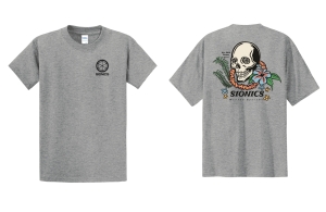 SIONICS Hawaiian Skull T-Shirt