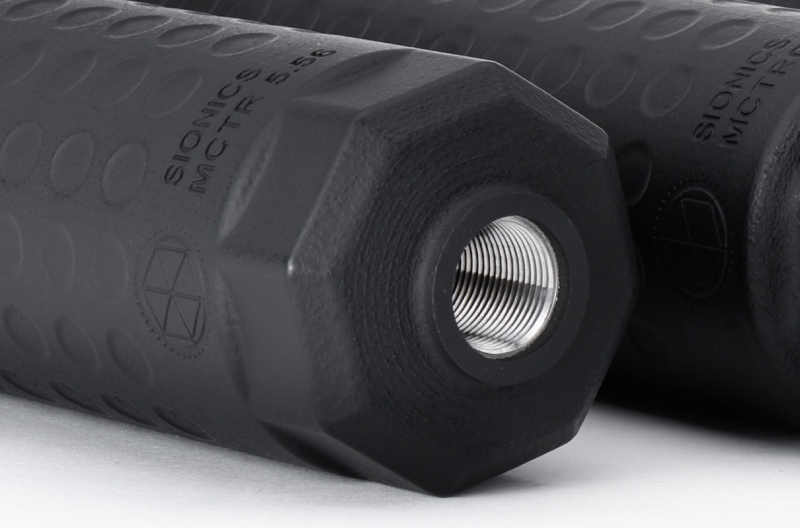 SIONICS MCTR Direct Thread Suppressor Close up