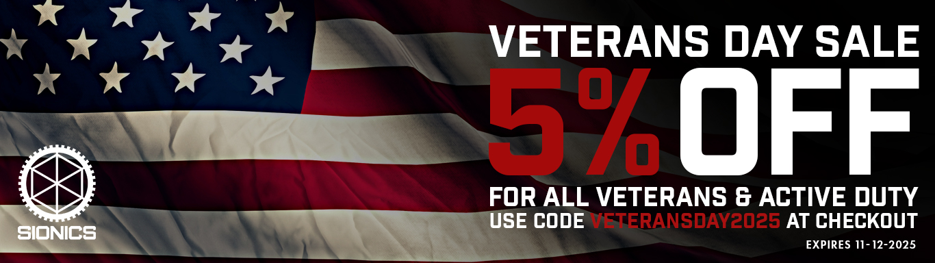 Veterans Day Banner 5% off