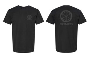 SIONICS LOGO T-SHIRT (Black)